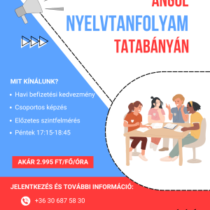 Kezdő angol nyelvtanfolyam Tatabányán