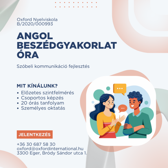 Angol beszédgyakorlat óra Angol beszédgyakorlat óra